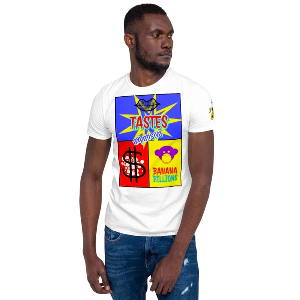 "Tastes Expensive" Graphic Short-Sleeve T-Shirt